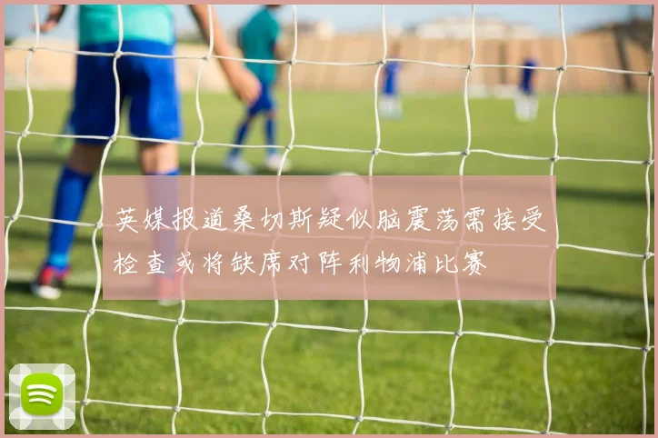 英媒报道桑切斯疑似脑震荡需接受检查或将缺席对阵利物浦比赛
